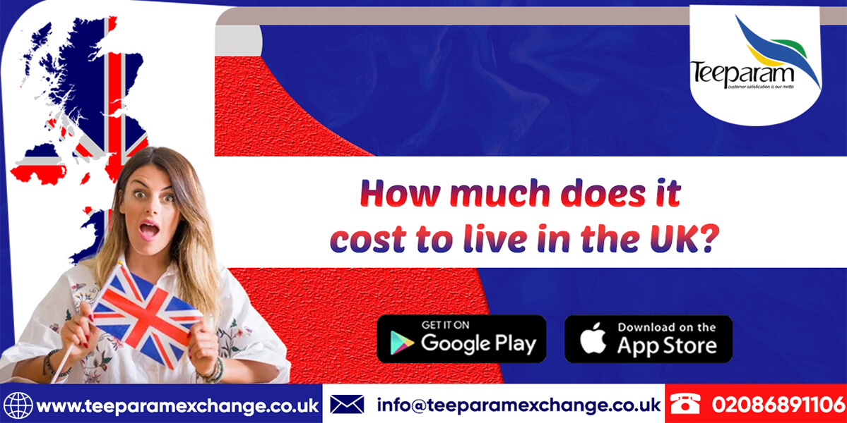 How much does it cost to live in the UK?