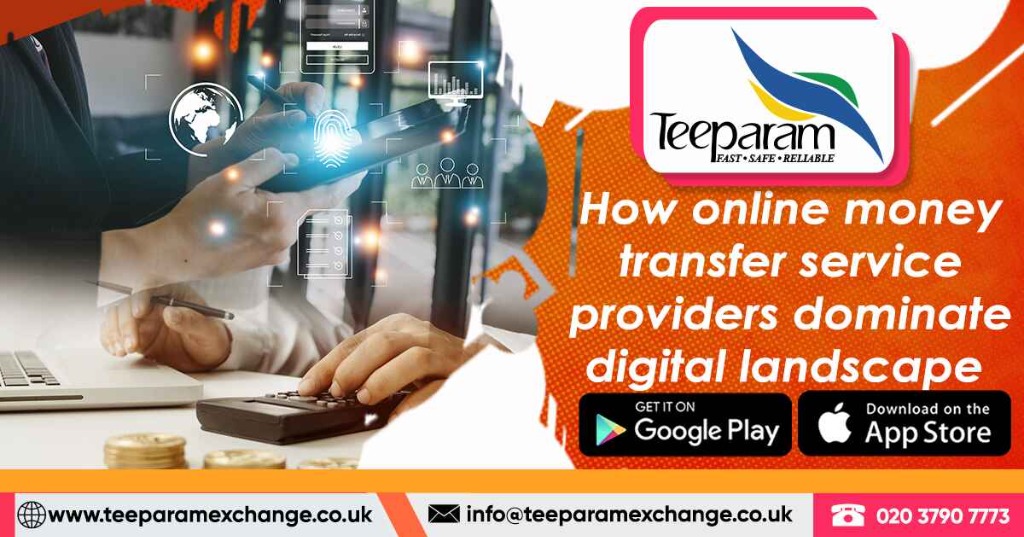How online money transfer service providers dominate the digital landscape