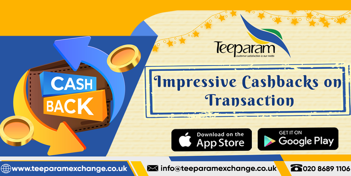 Impressive Cashbacks on Transactions